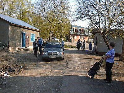 Дорожка от станции к Замятинской улице